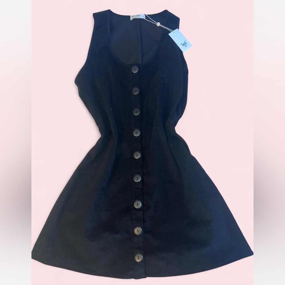 100% cotton corduroy dress